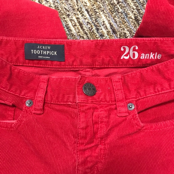 J Crew Toothpick Cords - Picture 3 of 9